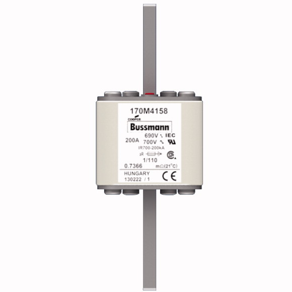 170M4158 Быстрый предохранитель 200A 690V 1/110 AR UC