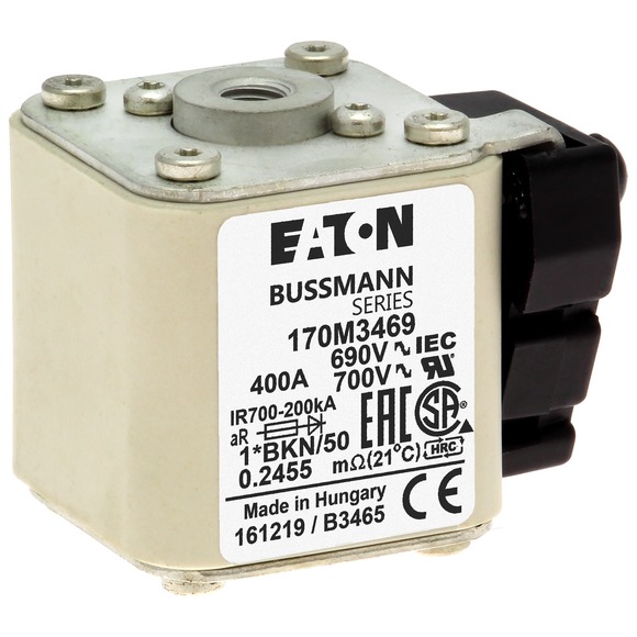 170M3469 Быстрый предохранитель 400A 690V 1*BKN/50 AR UC