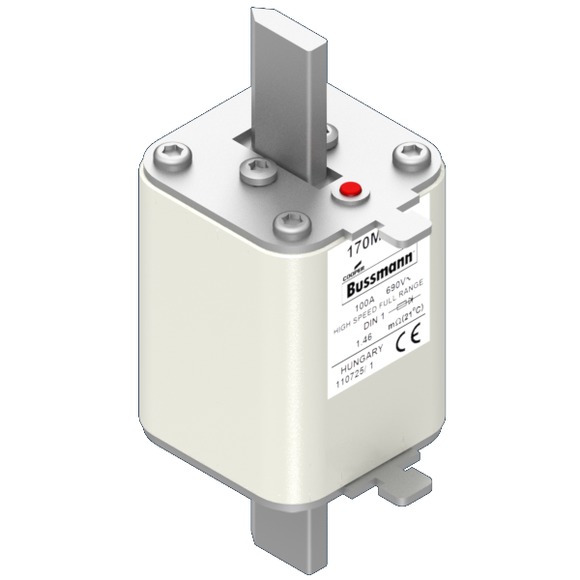 170M4179 Быстрый предохранитель 100A 690V DIN 1 GR
