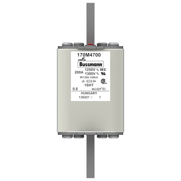 170M4700 Быстрый предохранитель 200A 1250V 1SHT AR CU