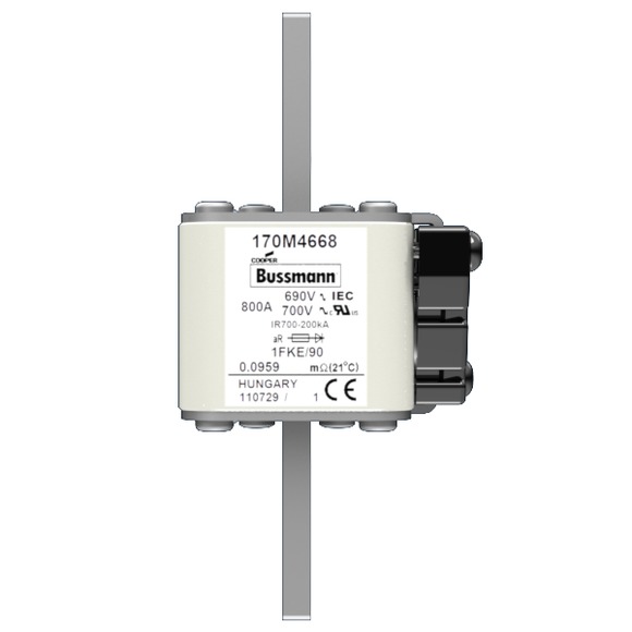170M4668 Быстрый предохранитель 800A 690V 1FKE/90 AR UC