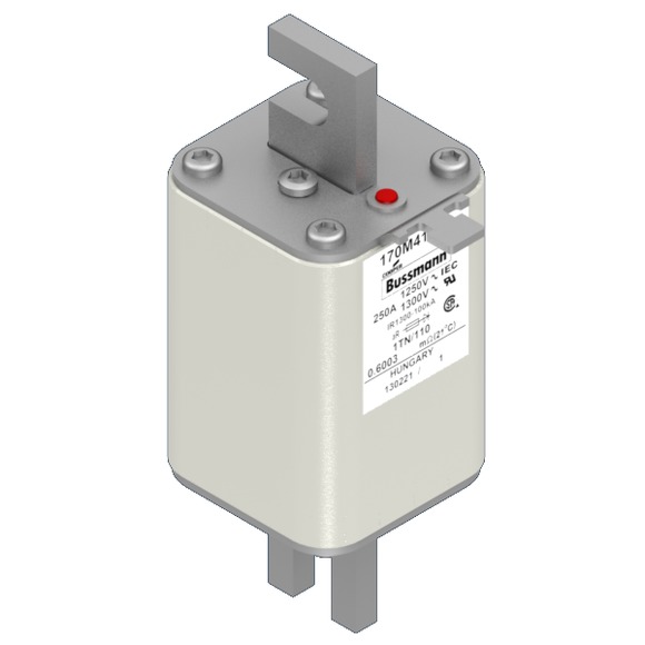 170M4190 Быстрый предохранитель 250A 1250V 1TN/110 AR CU
