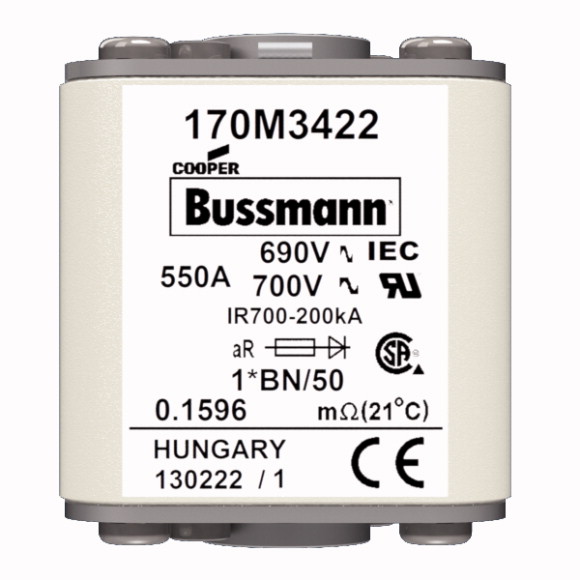 170M3420 Быстрый предохранитель 450A 690V 1*BN/50 AR UC