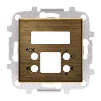 ABB 2CLA854050A1201 Накладка для механизма электронного терморегулятора 8140.5, серия SKY, цвет античная латунь