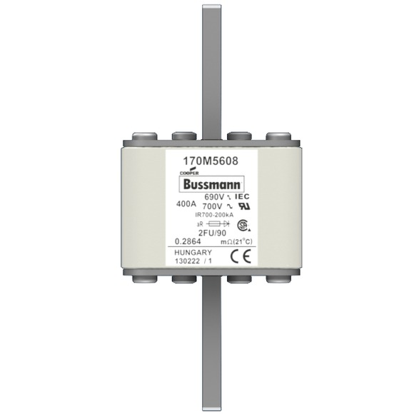 170M5608 Быстрый предохранитель 400A 690V 2FU/90 AR UC
