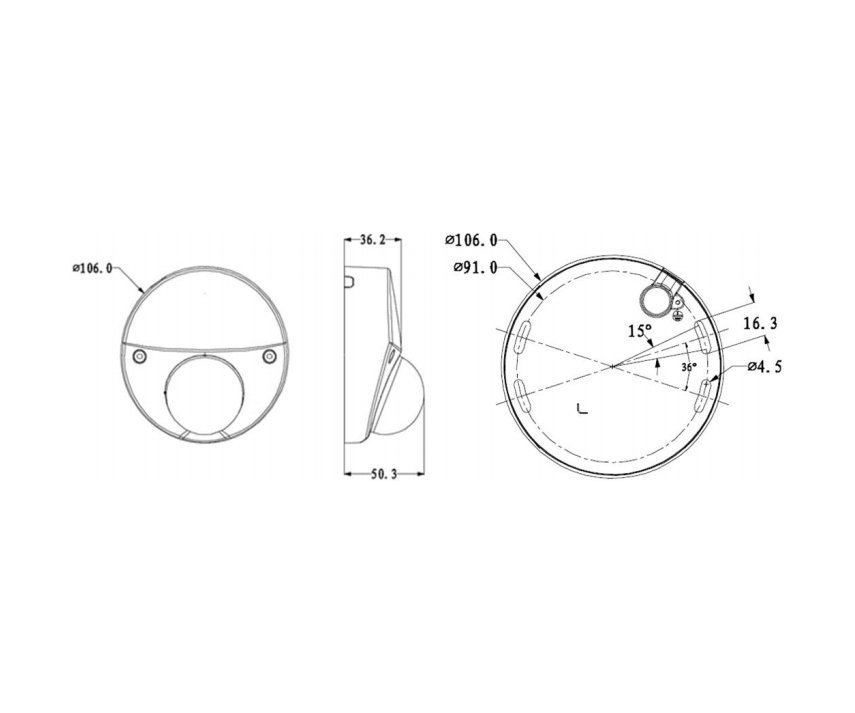 RVi-IPC32MS-IR V.2 (2.8) купольная IP видеокамера