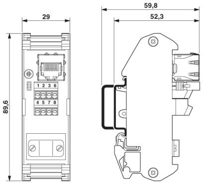 Phoenix contact 2901642 FL-PP-RJ45-SCC Патч-панель