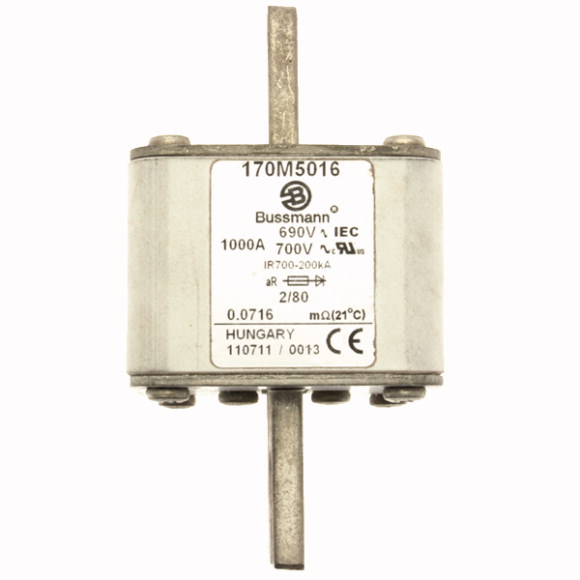 170M5016 Быстрый предохранитель 1000A 690V 2/80 AR UC