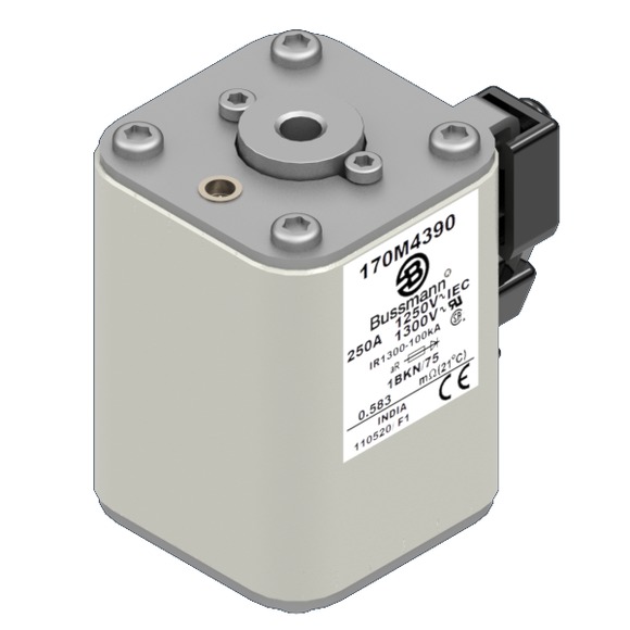 170M4390 Быстрый предохранитель 250A 1250V 1BKN/75 AR CU