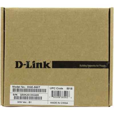 Сетевая карта D-Link DGE-560T-10-C1A