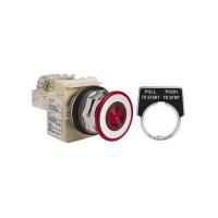Schneider Electric 9001KR9P1RH13 КНОПКА С ПОДСВ.,ГРИБ,110В,1С/О, 10А,BA9S