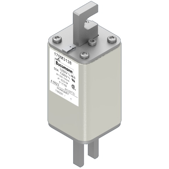 170M3138 Быстрый предохранитель 50A 1250V 1*/110 AR CU