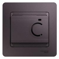 Schneider Electric GSL001438 GLOSSA ТЕРМОСТАТ электрон.тепл.пола с датч,+5-+50°C,10A,в сборе, СИРЕНЕВЫЙ ТУМАН