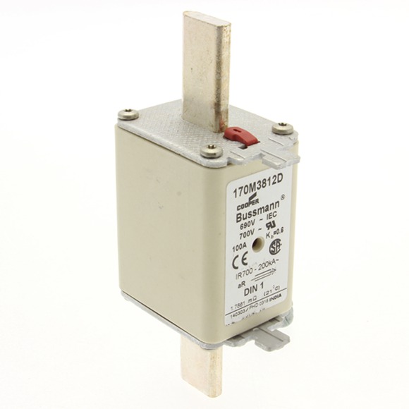 170M3812D Быстрый предохранитель 100A 690V aR DIN 1 HSDNH
