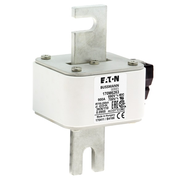 170M6263 Быстрый предохранитель 900A 690V 3KN/110 AR UC
