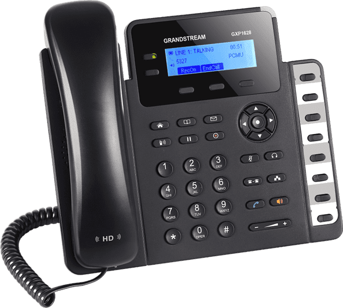 Grandstream GXP1628 - стационарный IP-телефон с BLF-клавишами