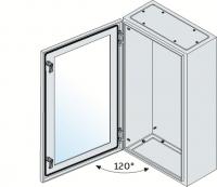 ABB SRN10625VK SR2 Корпус шкафа (дверь со стеклом) 1000х600х250мм ВхШхГ