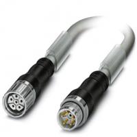 Phoenix contact 1625780 K-4E-M23 M9/010-A01/M23 F8 Штекерный разъем, пластиковая заливка с обеих сторон