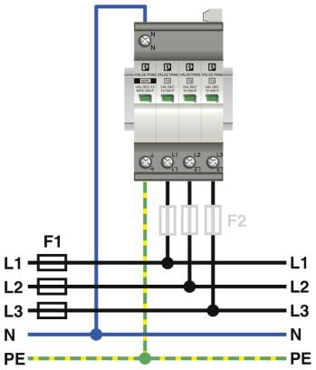 Phoenix contact 2905345 VAL-SEC-T2-3S-350 Разрядник для защиты от импульсных перенапряжений, тип 2