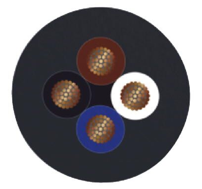 Phoenix contact 1415011 SAC-4P-10,0-PUR/DTFS Кабель для датчика / исполнительного элемента