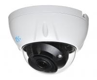 RVi-IPC38VM4 уличная антивандальная 8 Мп купольная IP видеокамера с ик подсветкой, c PoE