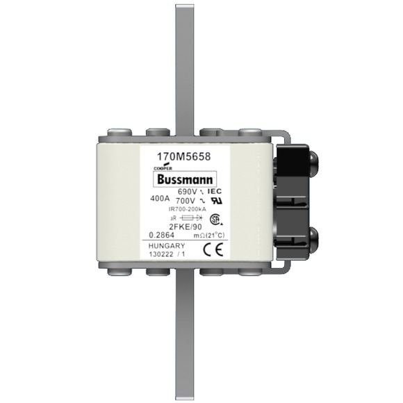 170M5658 Быстрый предохранитель 400A 690V 2FKE/90 AR UC