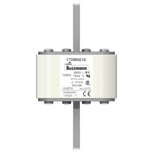 170M6617 Быстрый предохранитель 1400A 690V 3FU/90 AR UC