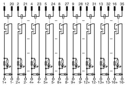 Phoenix contact 2905655 UM-D37M/16RSC-24DC/DO/C300/L Активный модуль