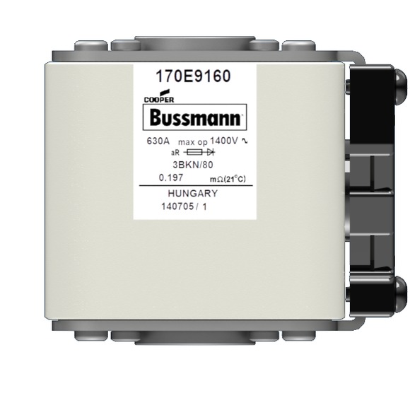 170E9187 Быстрый предохранитель 630A 1400V 3STN/140 AR