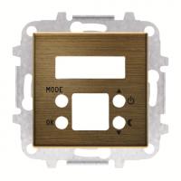 ABB 2CLA855420A1401 CP-RTC-FC-85AI Накладка контроллера фанкойлов free@home, SKY, нерж. сталь