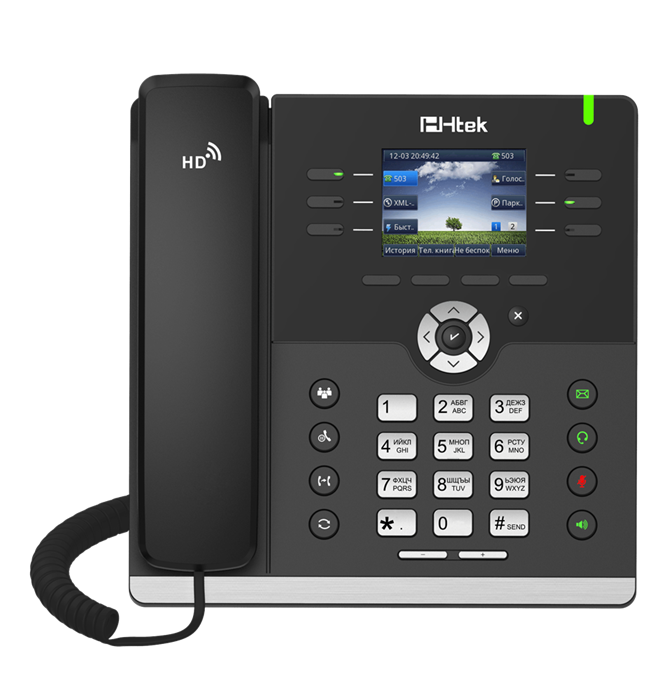 Htek UC923 RU - стационарный IP-телефон