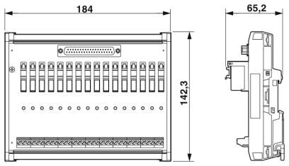 Phoenix contact 2906914 UM-D37M/16R-240AC/DI/C3/L C Активный модуль