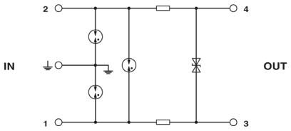 Phoenix contact 2832124 TT-EX(I)- 24DC Устройство защиты от перенапряжений