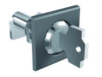 ABB 1SDA073824R1 Блокировка замком с ключом в положениях вкачен/тест/выкачен KLP-S одинаковые ключи N.20006 E1.2  1-й ключ