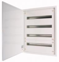 113689 Complete flush-mounted flat distribution board, white, 24 SU per row, 2 rows, type C (BF-U-2/48-C)