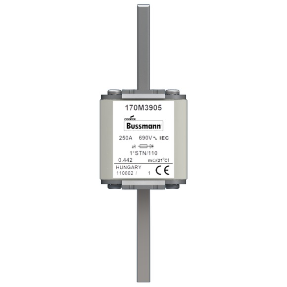 170M3905 Быстрый предохранитель 250A 690V 1*STN/110 AR