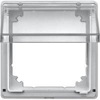Schneider Electric MTN516960 MERTEN Aquadesign ПРОМЕЖУТ. КОЛЬЦО с прозрач. крышкой, АЛЮМИНИЙ