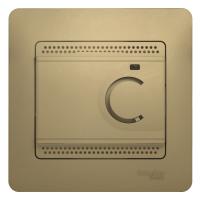 Schneider Electric GSL000438 GLOSSA ТЕРМОСТАТ электрон.теплого пола с датчиком,от+5до+50°C,10A,в сборе, ТИТАН