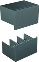 ABB 1SDA014040R1 Крышки изолирующие высокие для силовых выводов TERMINAL COVERS HIGH 3P S6-T6 (комплект из 2шт.)
