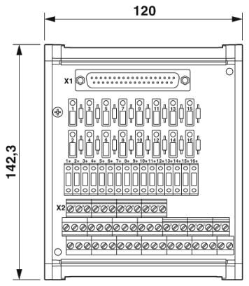 Phoenix contact 2906182 UM-D37M/DS/FU/LED/AID4/C3/R C Интерфейсный модуль