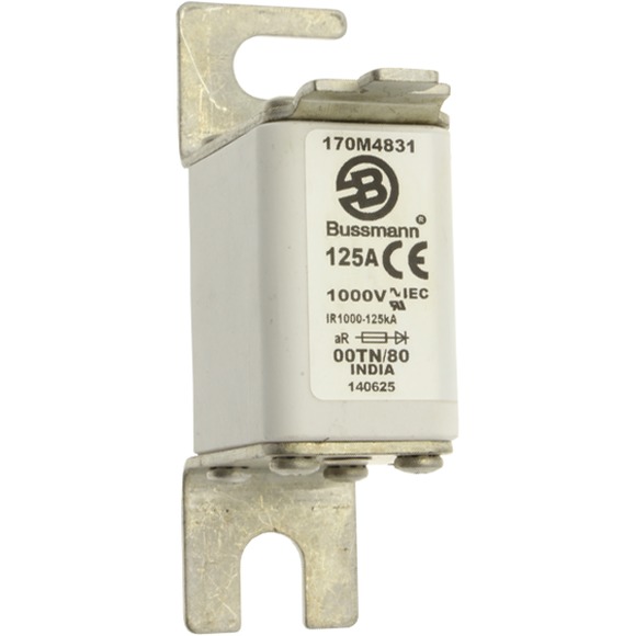 170M4831 Быстрый предохранитель 125A 1000V 00TN/80 AR