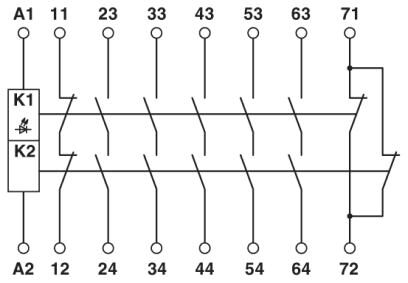 Phoenix contact 2981046 PSR-SPP- 24UC/URM4/5X1/2X2/B Модуль расширения