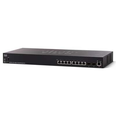 Коммутатор Cisco SX350X-08-K9-EU