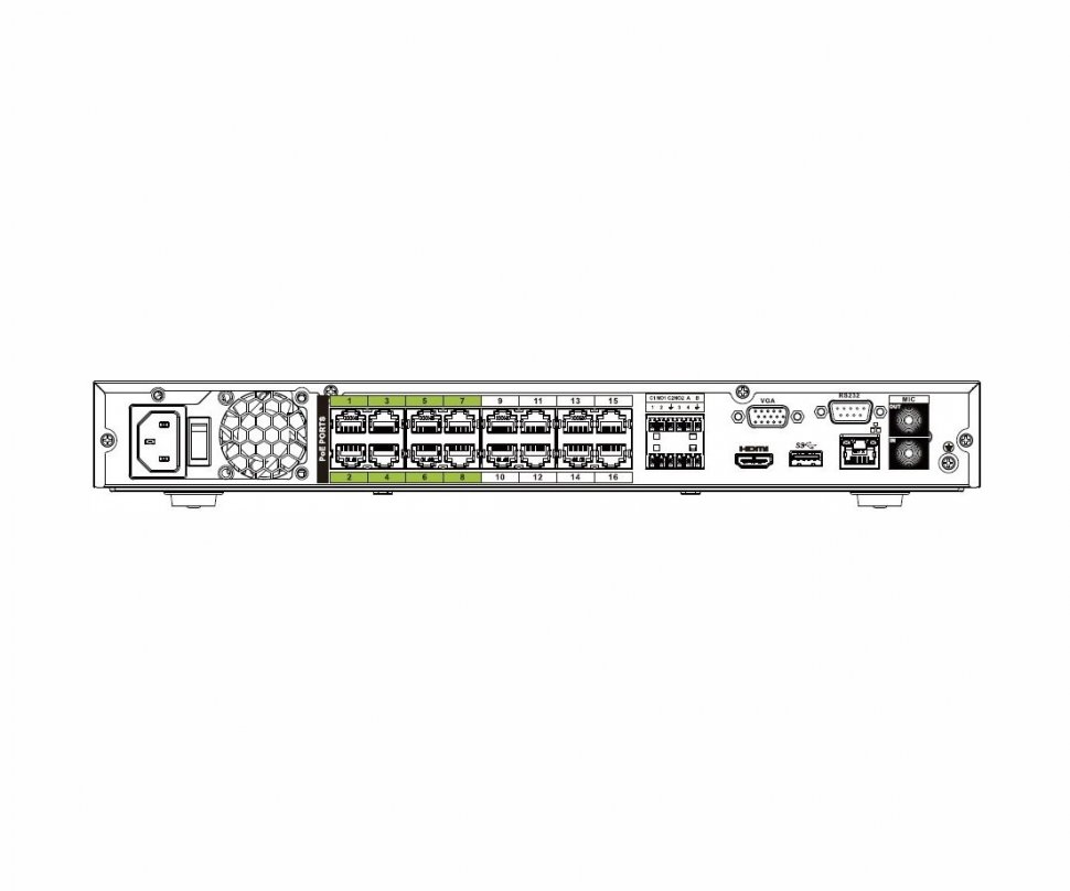 Dahua DHI-NVR5216-16P-I