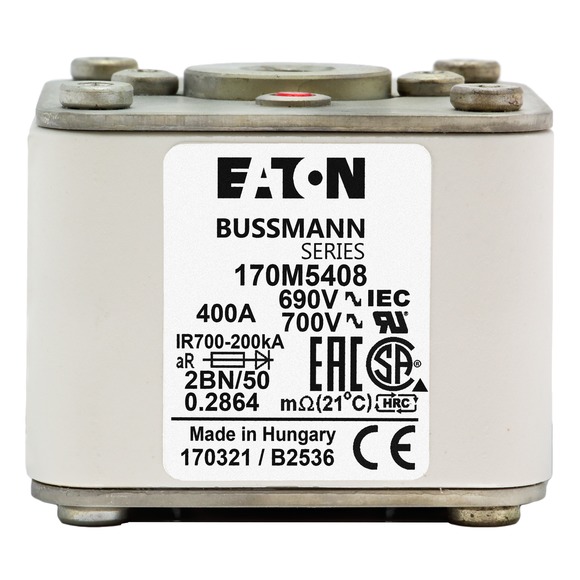 170M5408 Быстрый предохранитель 400A 690V 2BN/50 AR UC
