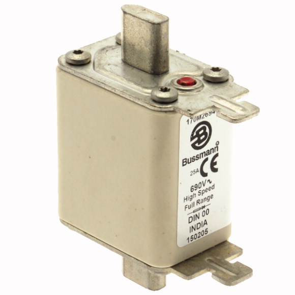 170M2695 Быстрый предохранитель 32A 690V DIN 00 GR