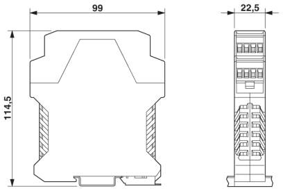 2814715 Phoenix contact MCR-S-1-5-UI-DCI-NC Измерительный преобразователь тока