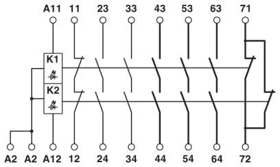 Phoenix contact 2964005 PSR-SPP- 24UC/URM4/5X1/2X2 Модуль расширения