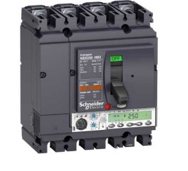 Schneider Electric 4П АВТОМ.ВЫКЛ. MIC6.2E 250A NSX250HB2 (100кА при 690B) (арт.LV433589)