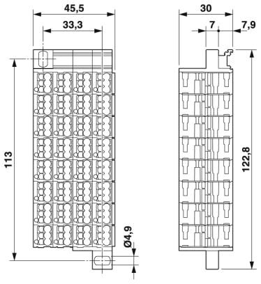 Phoenix contact 3270312 PTMC 1,5/32-3 /BU Сотовые клеммы
